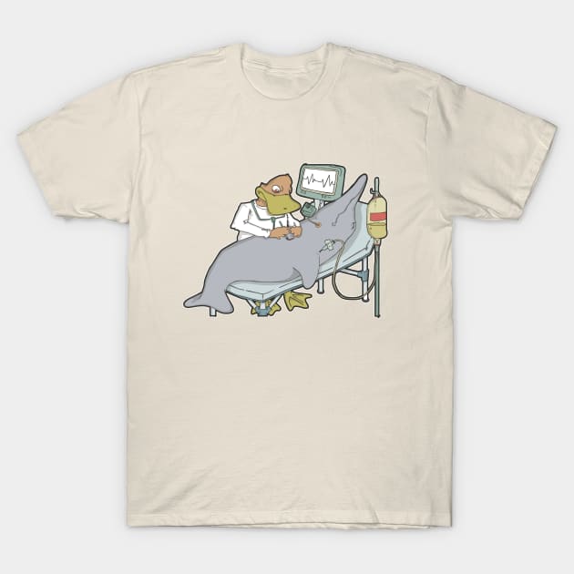 Dr. Duck T-Shirt by HaddyTheCreator